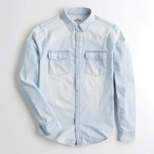 Hollister Chambray Top